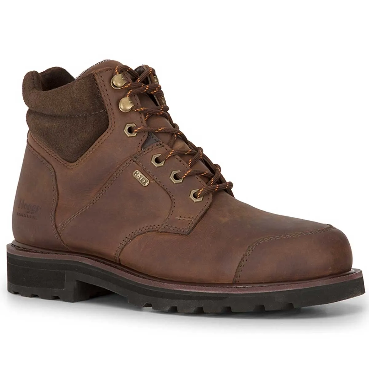 HOGGS OF FIFE Triton Pro Boots - Mens - Crazy Horse Brown Mexican Long Boots
