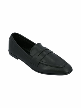 Old Flat Shoes Women's Plain Bellorinas,Black
