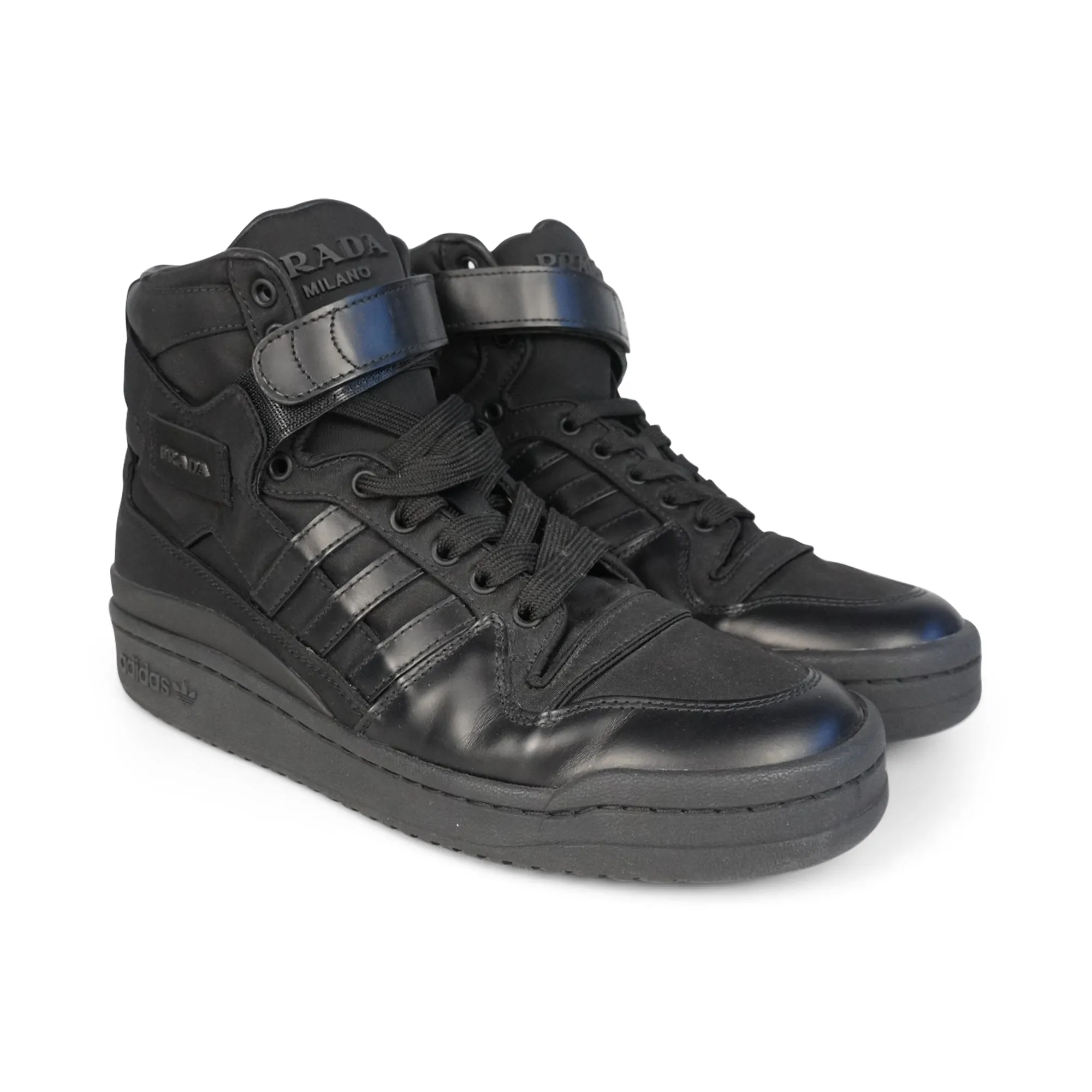 Adidas x Prada 'Superstar' High-Top Sneakers - Women's 40 Adidas Wet Shoes