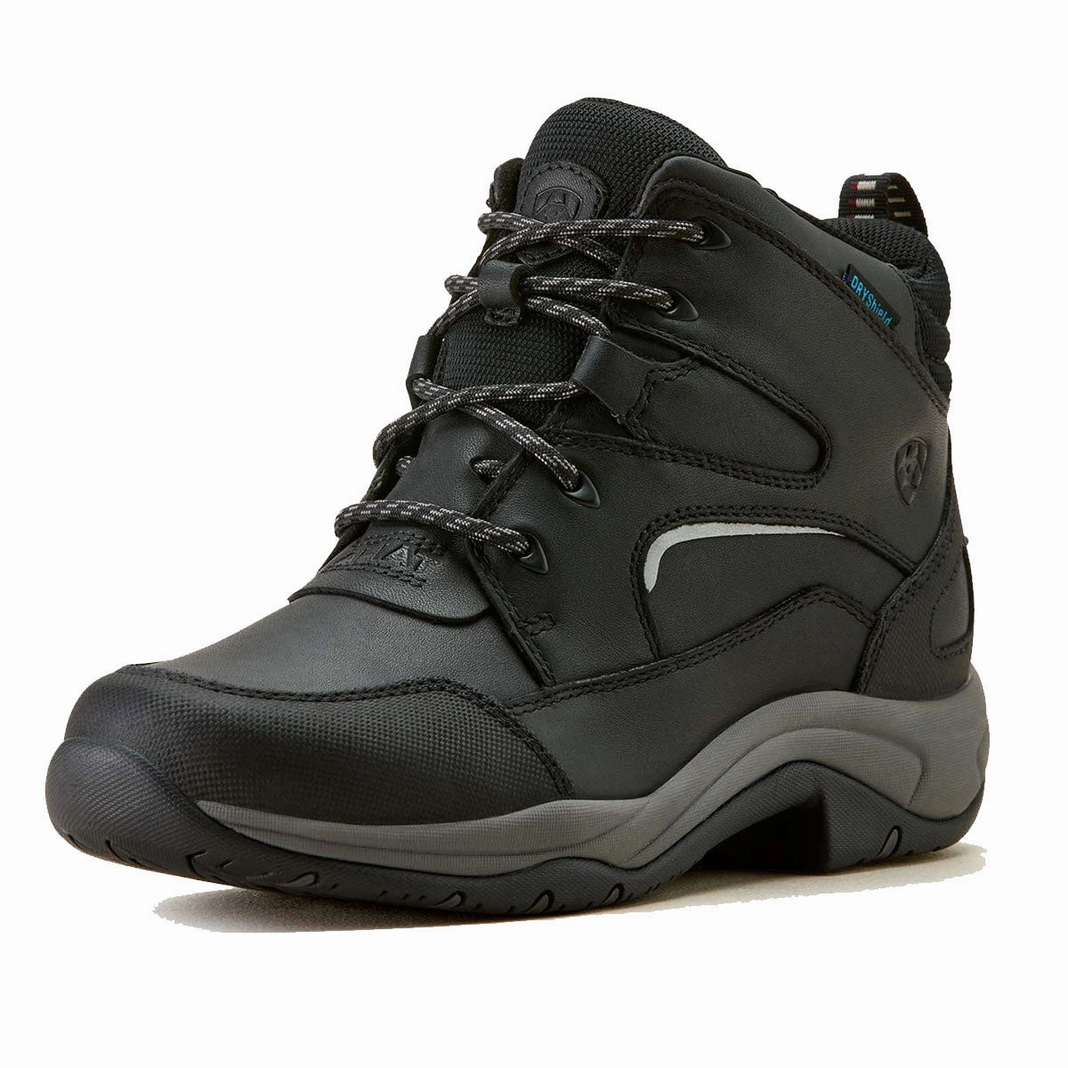 Wide Toe Box Waterproof Shoes ARIAT Telluride II Boots - Womens Waterproof H20 - Black