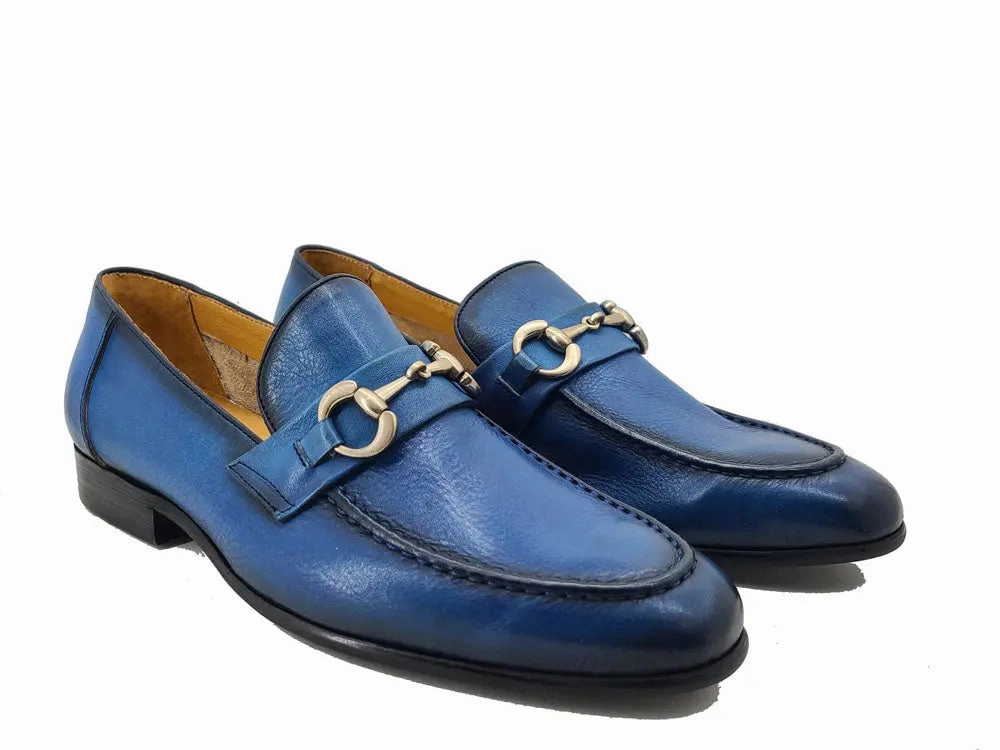 Soft Calf Leather with gold horse bit Officine Creative Loafers