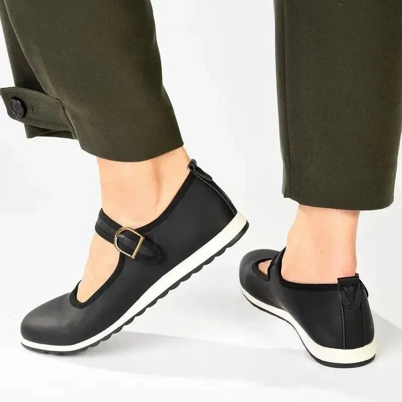 Soft Style By Hush Puppies Haleem Flats - Black