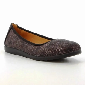 Soft Style by Hush Puppies Soft Halen Shimmer Pump - Black Johnston Murphy Brogues