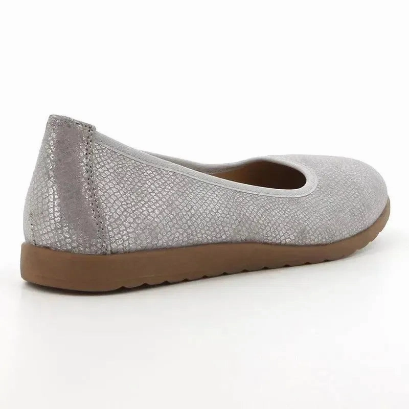 Soft Style by Hush Puppies Soft Halen Shimmer Pump - Silver Different Types Of Brogues Shoes