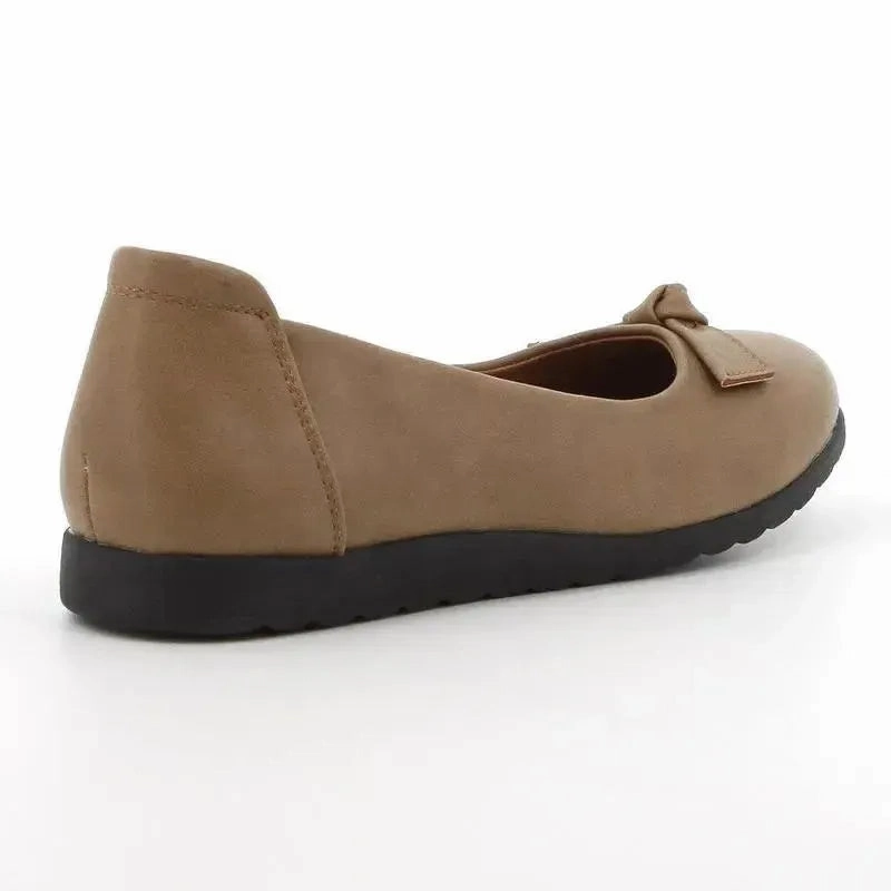 Shilton Brogues Soft Style by Hush Puppies Soft Haley Pump - Taupe