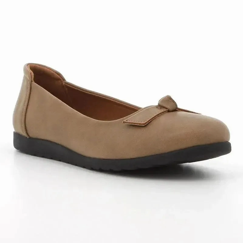 H By Hudson Brogues Soft Style by Hush Puppies Soft Haley Pump - Taupe