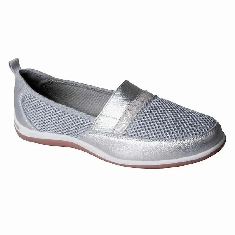 Soft Style By Hush Puppies Sonnagh Slip-On Loafer  - Silver
