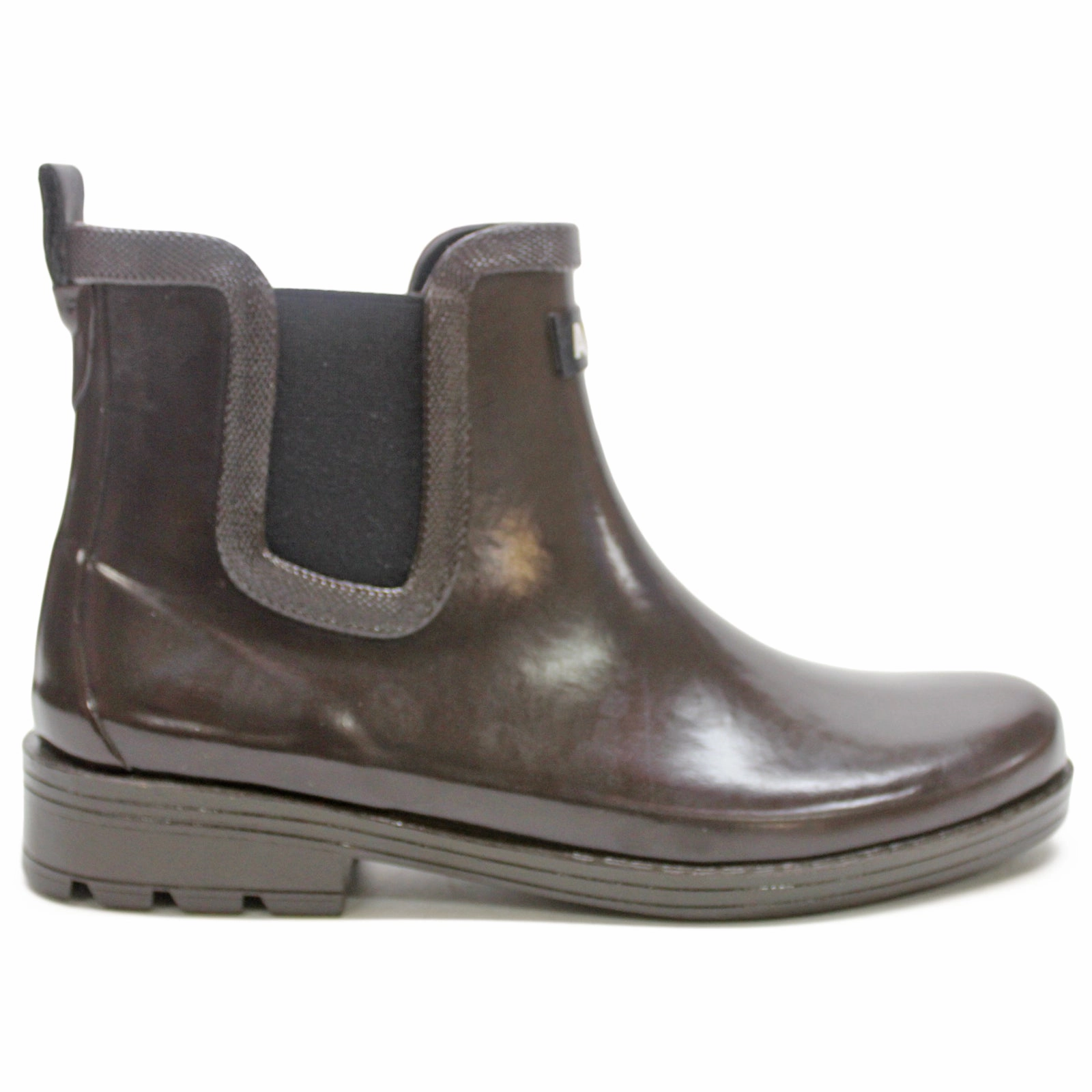 Aigle Carville 2 Rubber Women's Ankle Cacao Boots Styling Lug Sole Chelsea Boots
