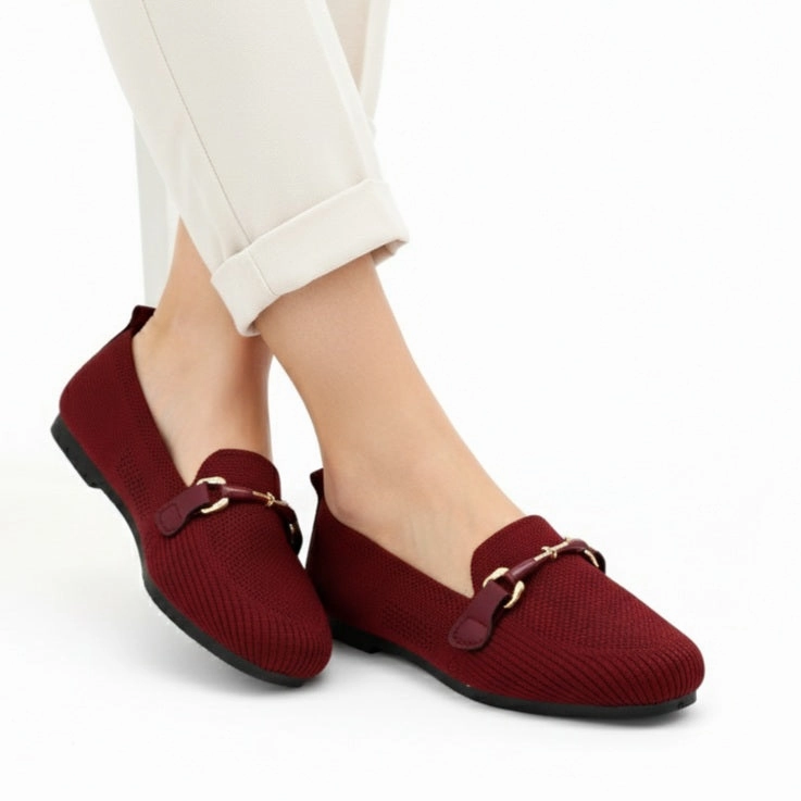 Comfortable Flat Shoes For Bunions M01036 flat pump