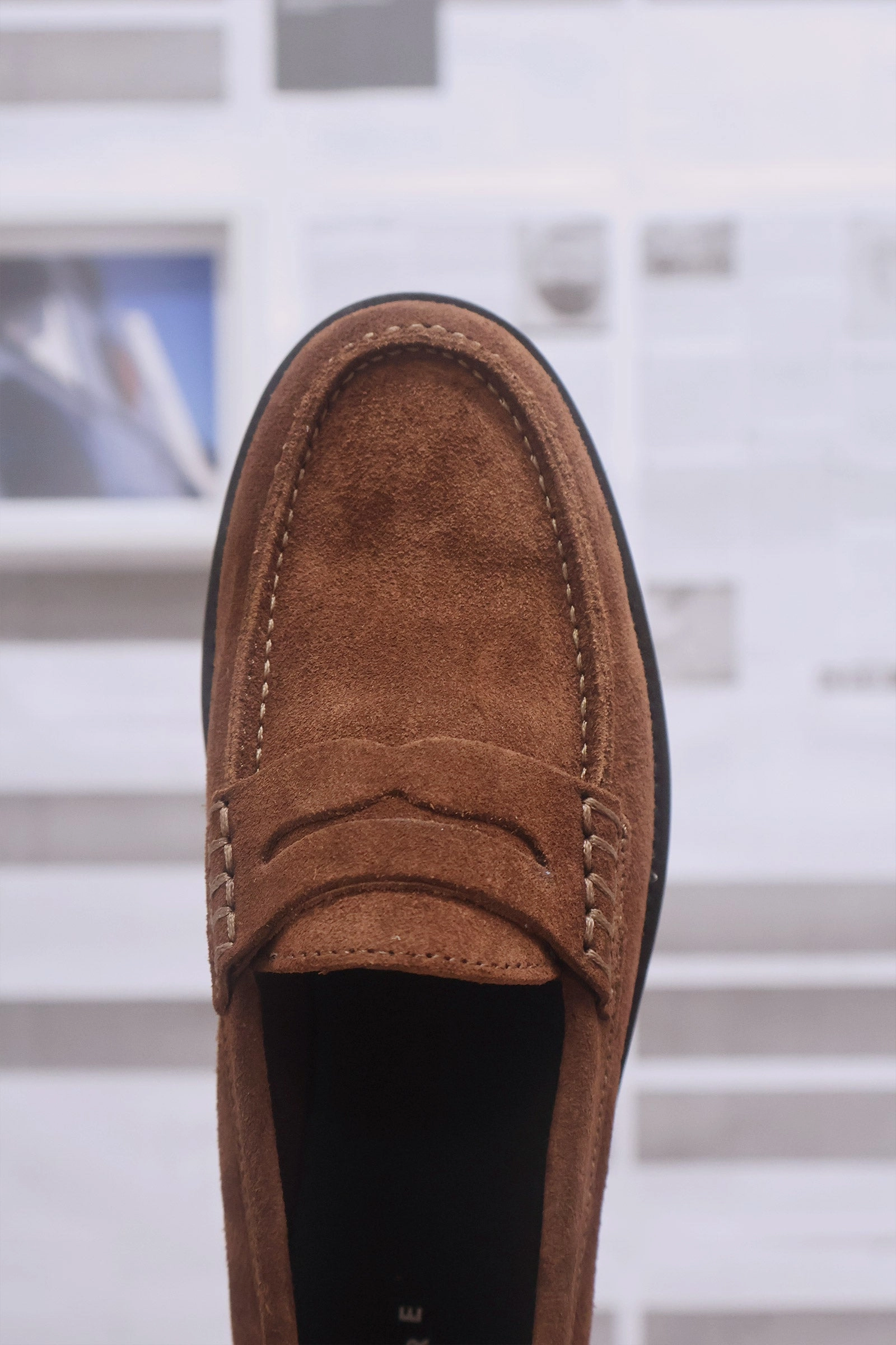 Napoli Tan Suede Loafer Loafers Clearance