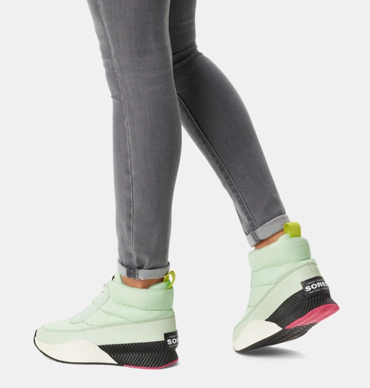 Best Walking Shoes Wear Dresses Sorel Women's Out N About III Puffy Zip - Sea Sprite/Chalk