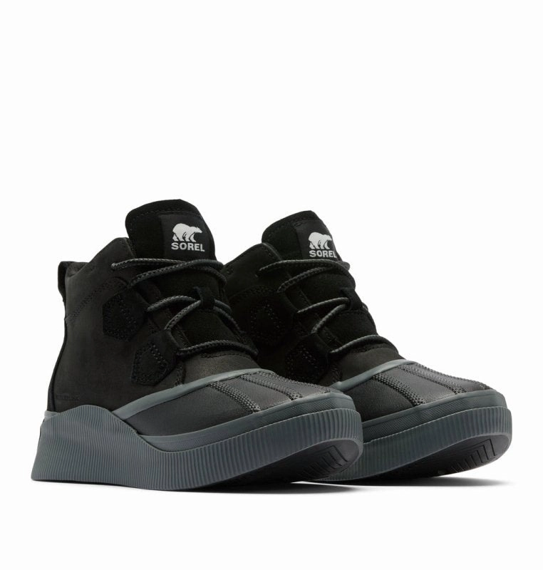 Fashion Dress Shoes Sorel Women's Out N About IV Classic - Black/Grill