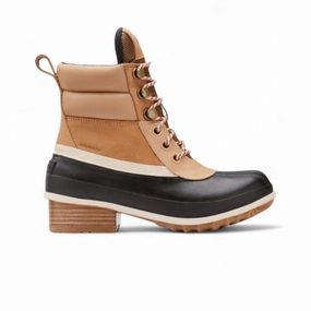 Huckberry Dress Shoes Sorel Women's Slimpack III Hiker Waterproof - Tawny Buff/Black