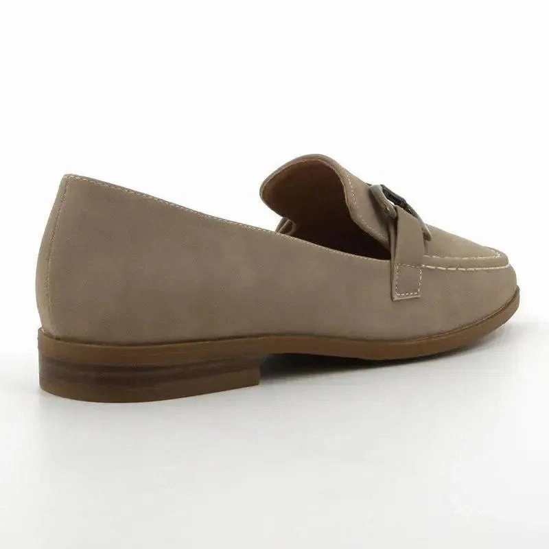 Soft Style by Hush Puppies Caira with Metal Saddle - Stone
