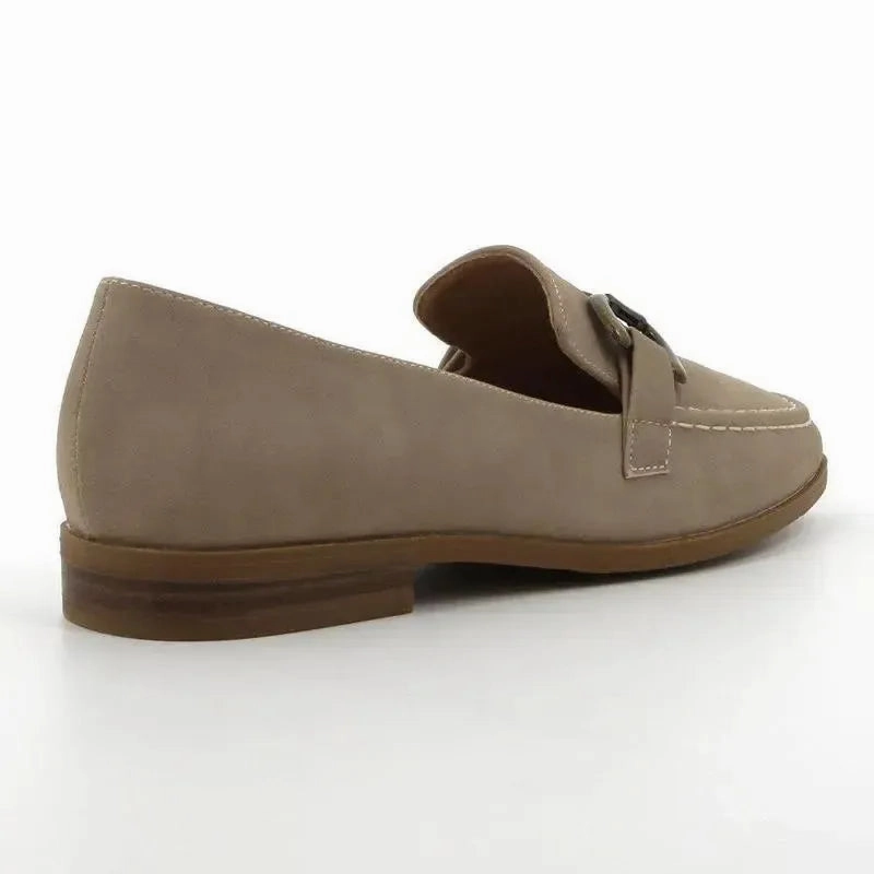 Soft Style by Hush Puppies Caira with Metal Saddle - Stone