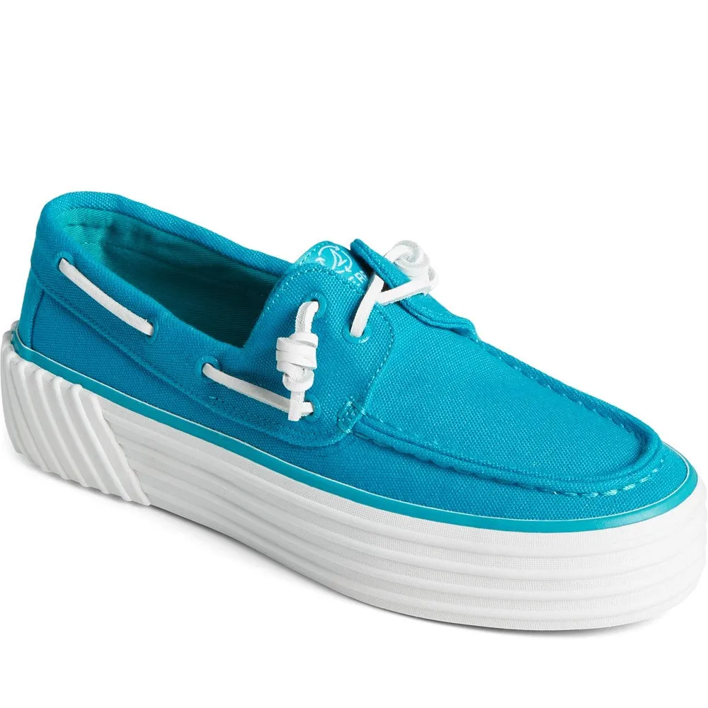 Casual Skateboarding Shoes Sperry Crest Boat Platform Shoes