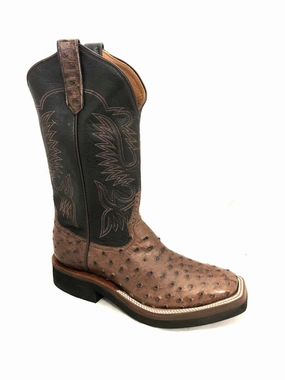 Dress Shoes With Casual Wear Men's Rios of Mercedes Ostrich Crepe Sole Boot 101142