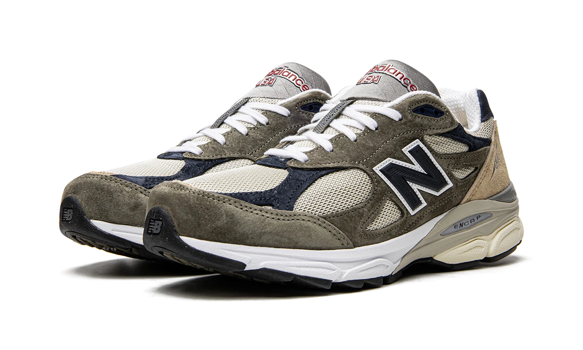 Classic New Balance Shoes 990v3 "Made In USA - Olive"