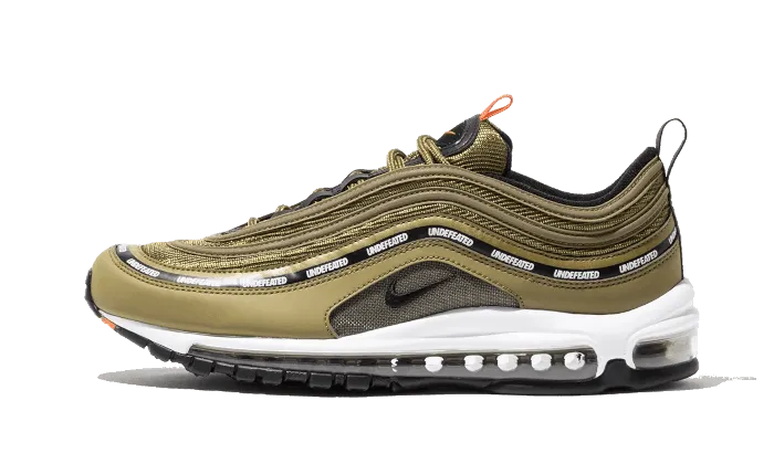 Air Max 97 UNDFTD Black Militia Green Nike Deadlift Shoes