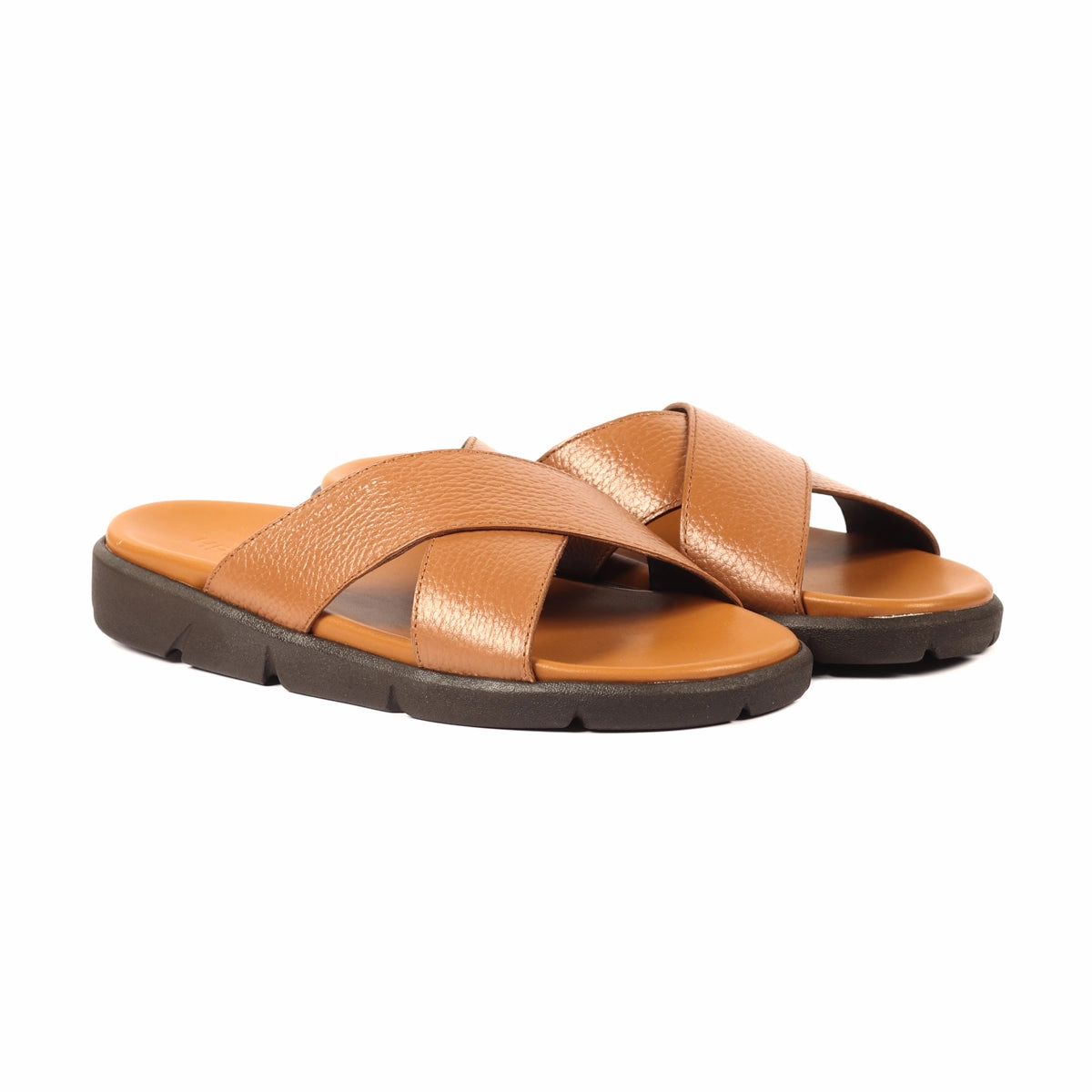 Step Zeox Clove Platform Slide Sandals- From Macys Gold