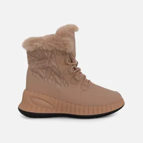 Buckle Boots Knee High LADIES CASUAL LACE-UP BOOTS