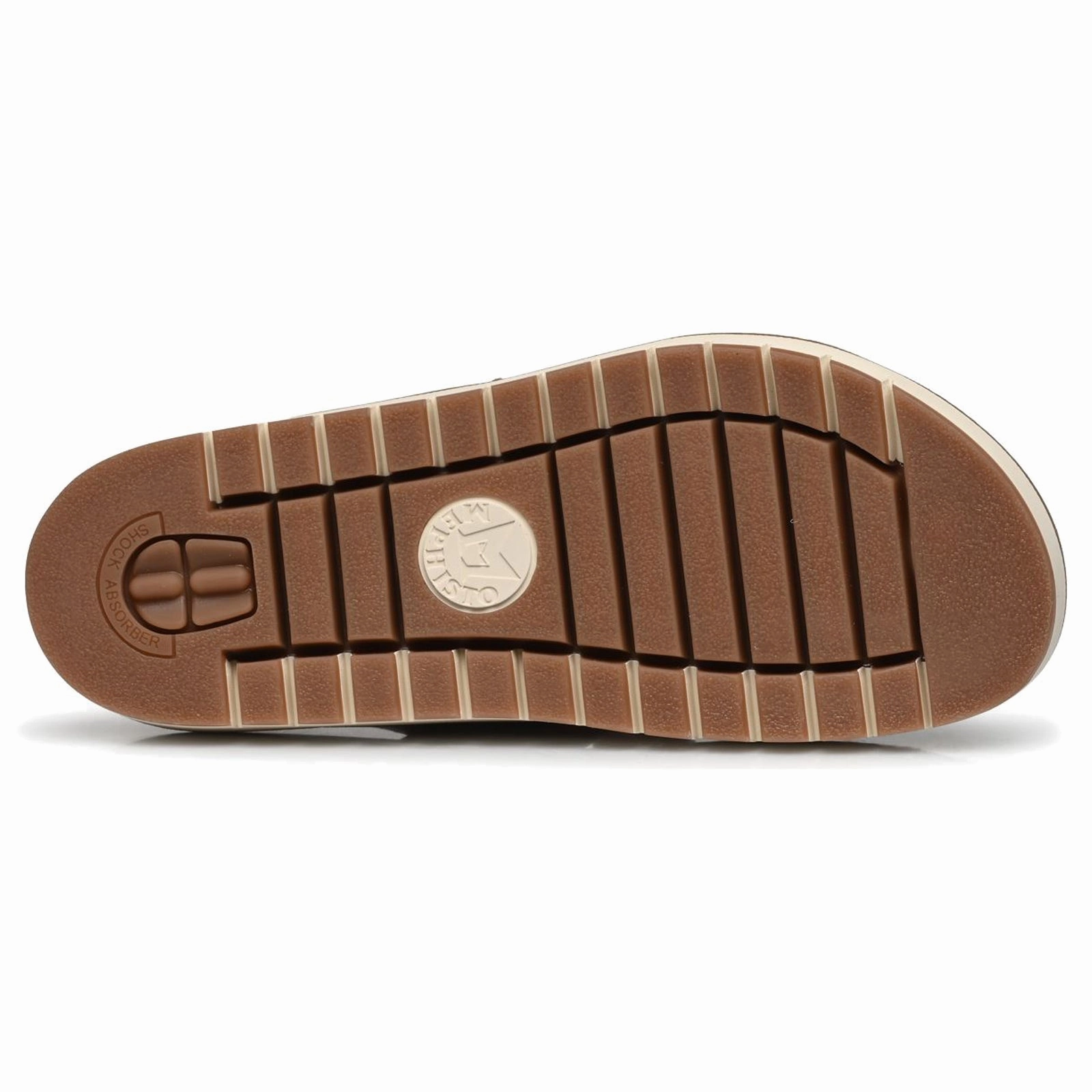 Strappy Wedge Espadrilles Mephisto Belona Leather Women's Brandy Hook and loop Sandals