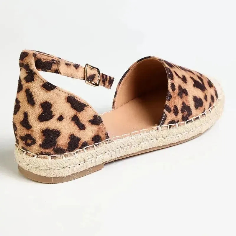 Macys Platform Espadrilles Madison Charlie Closed Espadrille Flats - Leopard