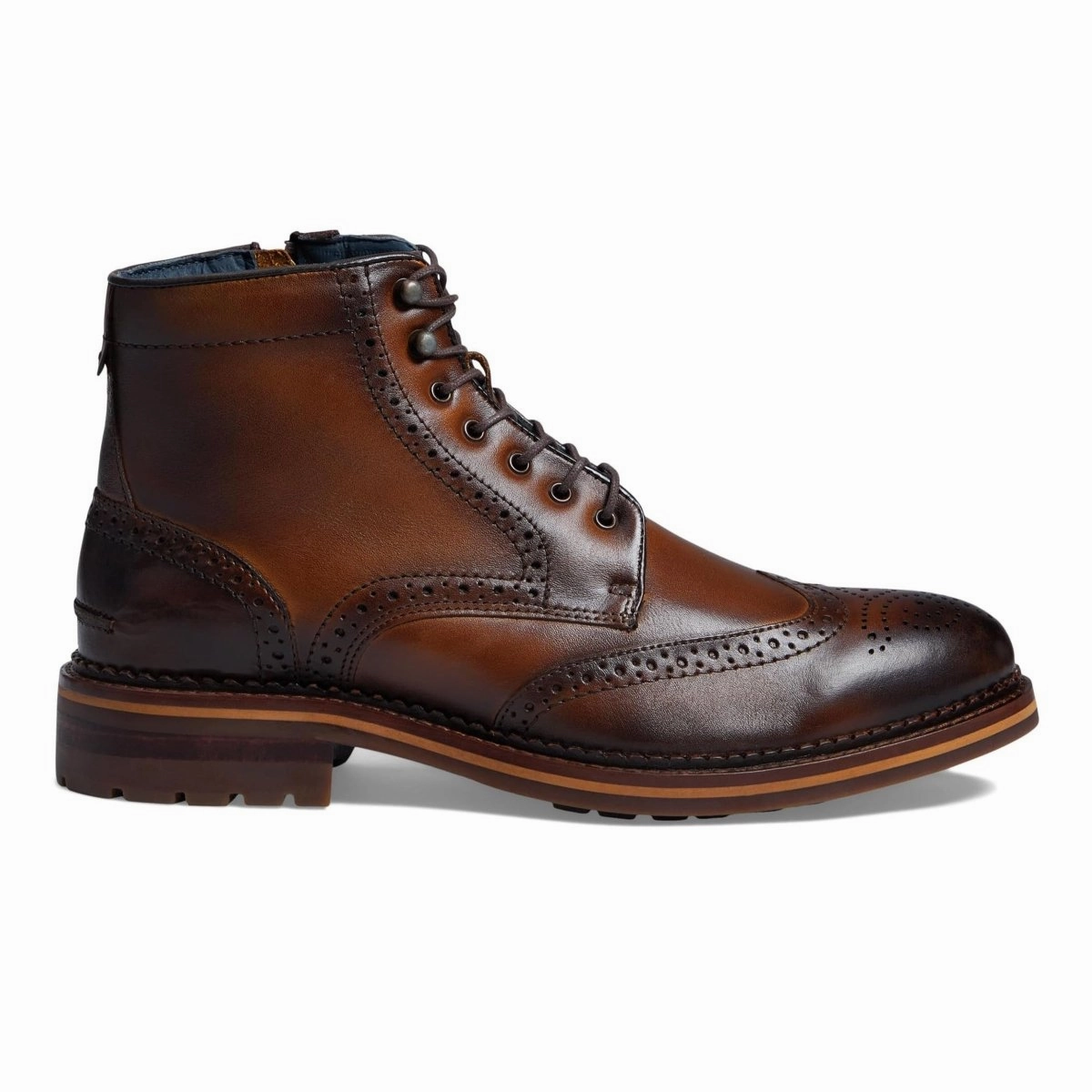 Restricted Oxfords Johnston & Murphy Men's XC Flex Connelly Wingtip Boot Tan