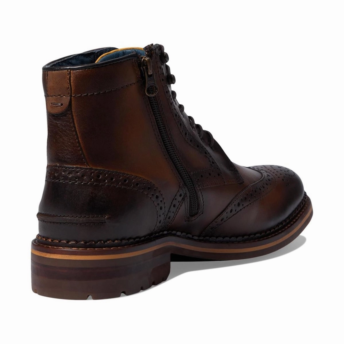 Johnston & Murphy Men's XC Flex Connelly Wingtip Boot Tan Bass Shoes Oxfords