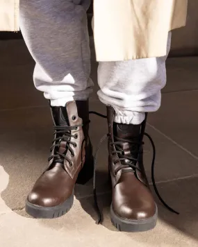 Coach Winter Boots Women's Boots Workers No. 3 Chocolate