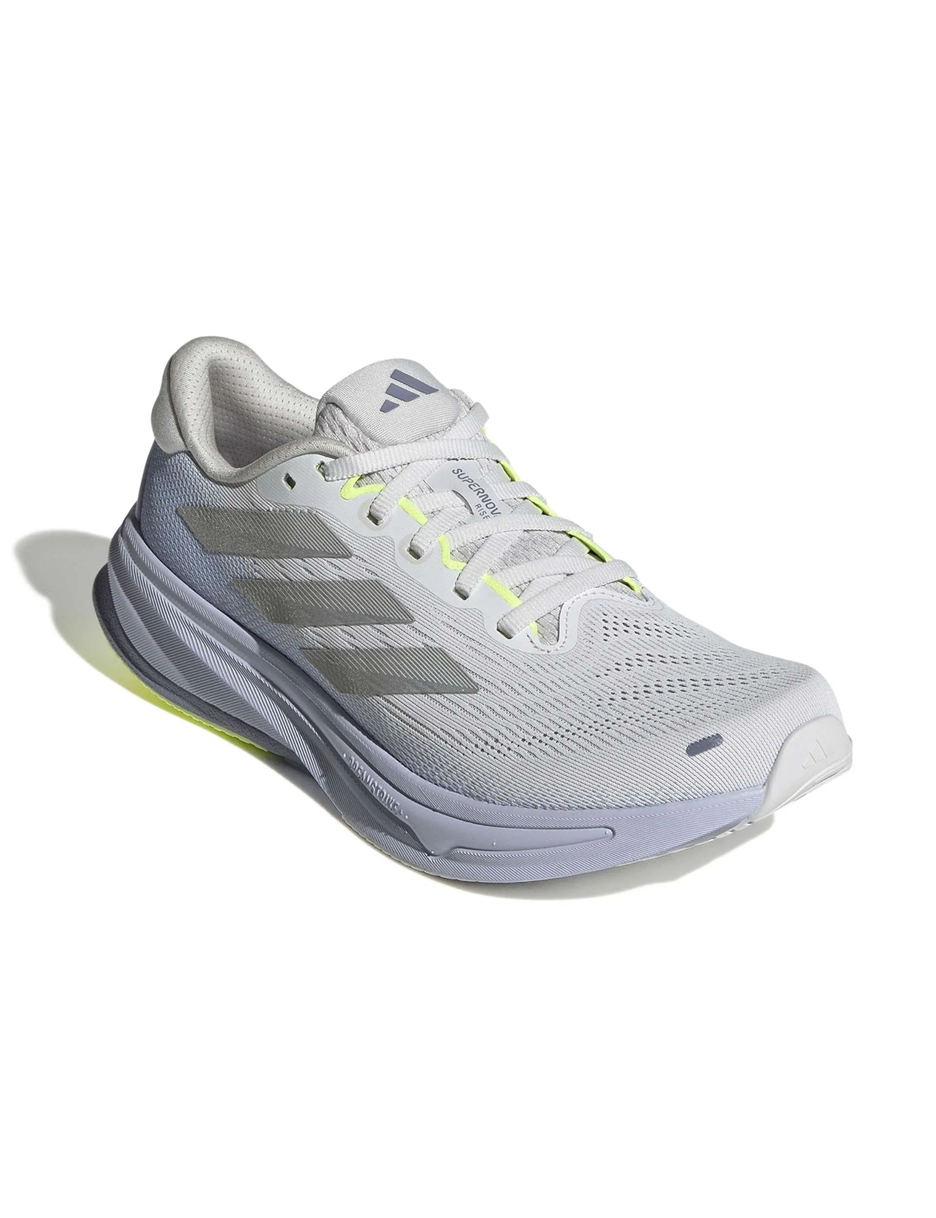 Supernova Rise 2 Running Shoes - Dash Grey/Matte Silver/Silver Violet Running Shoes Shin Pain