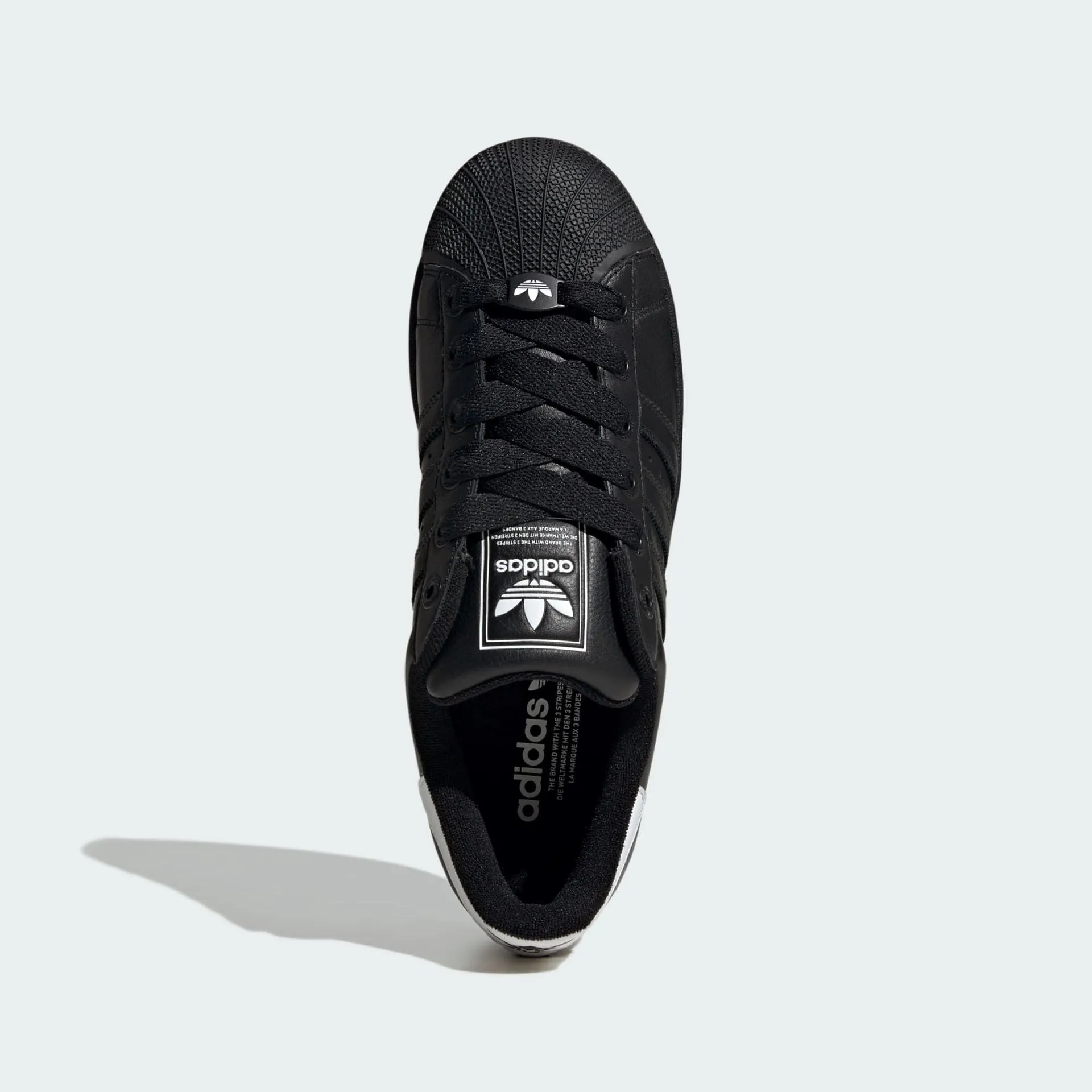 Adidas Fashionable Shoes SUPERSTAR II SHOES - Black