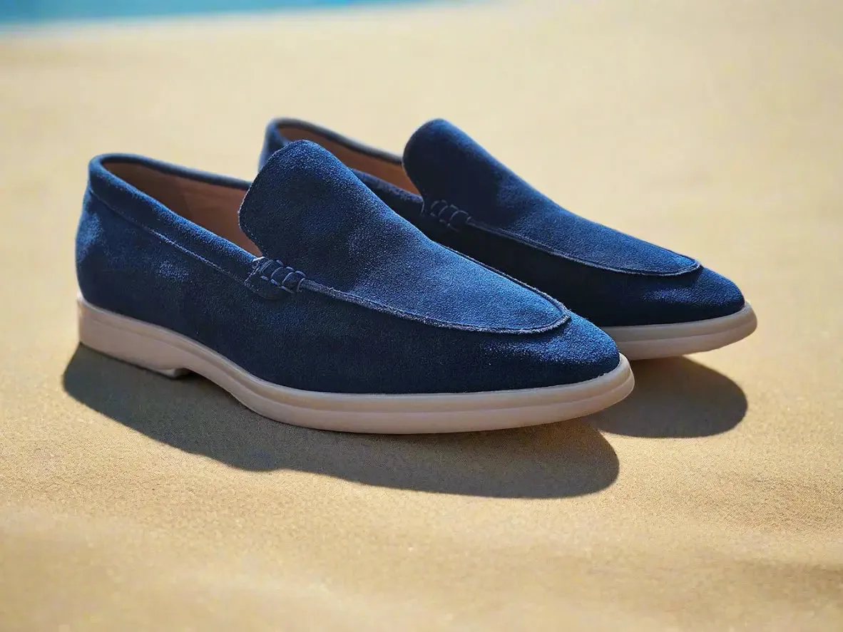 Supple Suede Loafer Wide Width Loafers