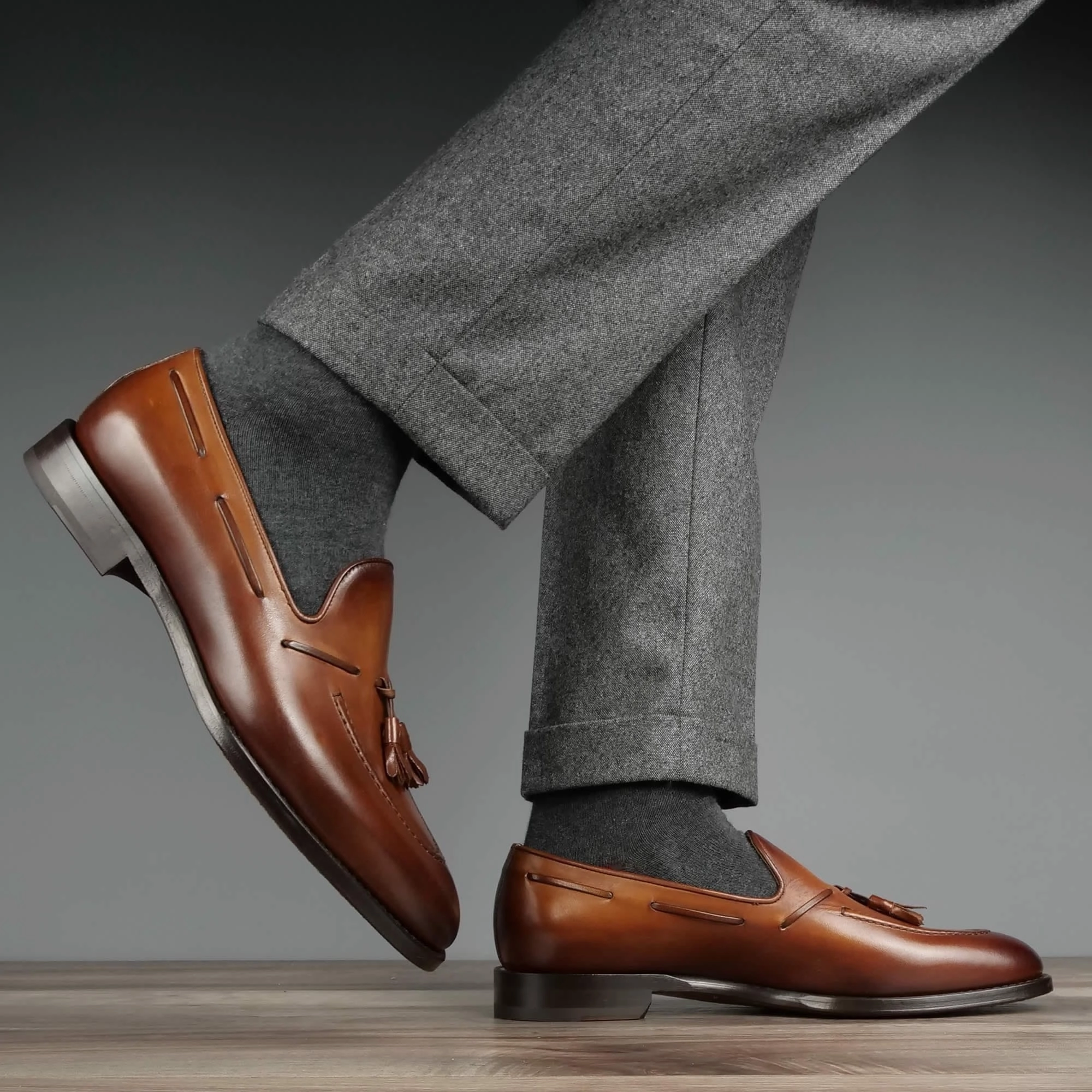 Henley Tassel Loafer Tan Janelle Loafers