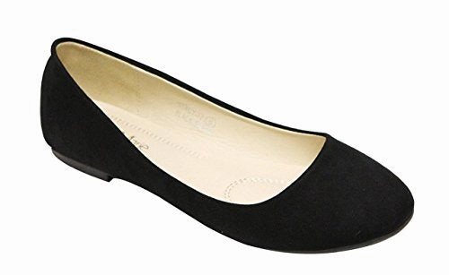 Women's Stacy-12 Round Toe Slip On Ballet Flat Shoes Size 7 Flat Shoes