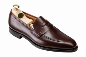 Sydney Penny Loafer Shiny Derby Shoes