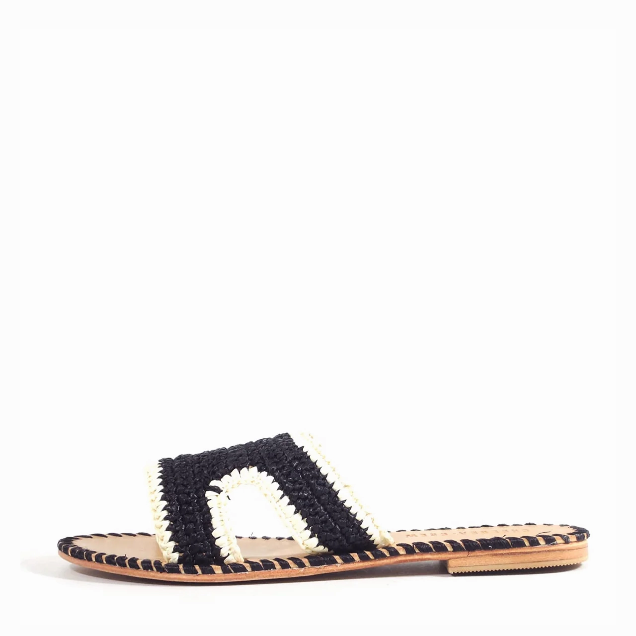 Theo Woven Slides Castaner Carina 60mm Wedge Espadrille