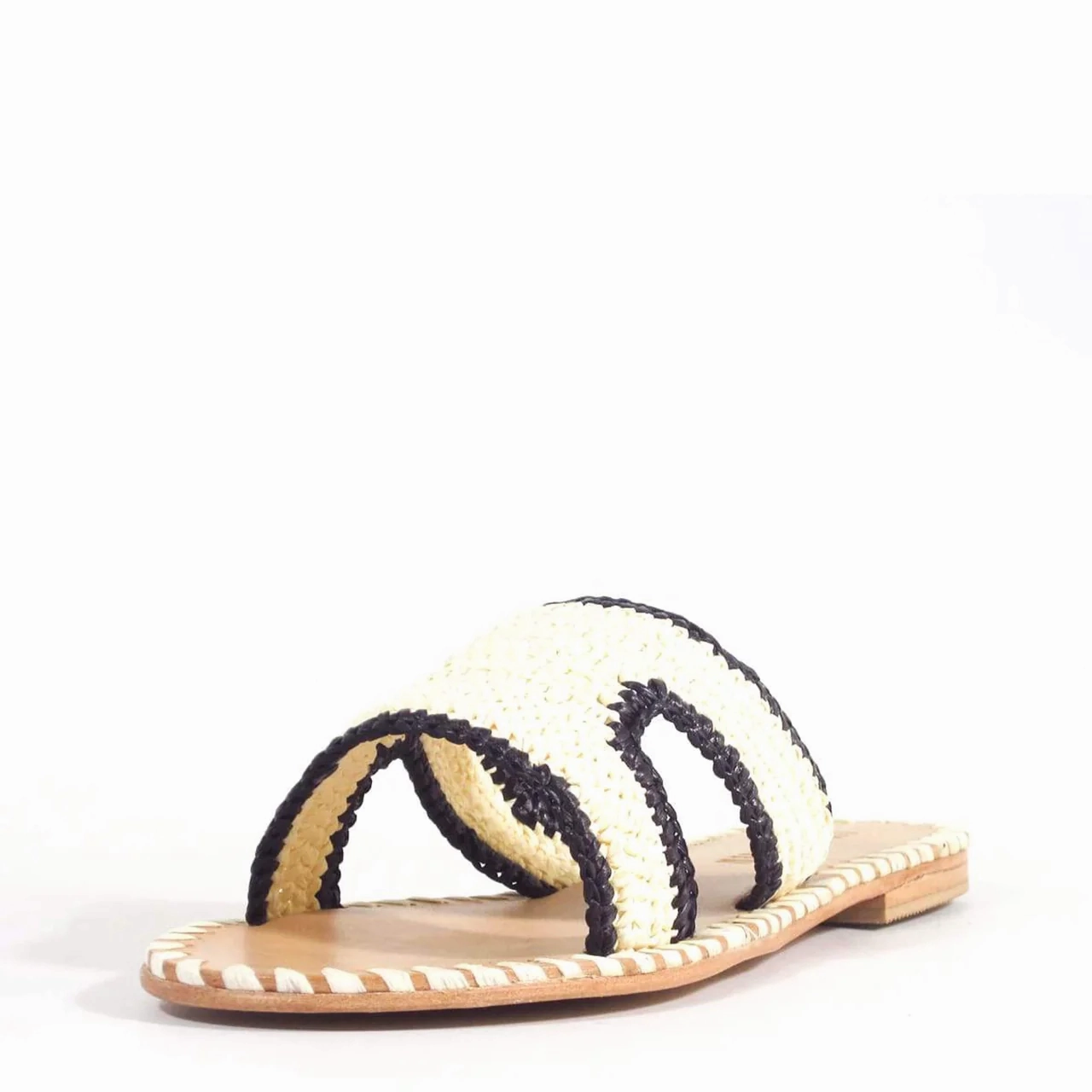 Theo Woven Slides Espadrilles Footwear