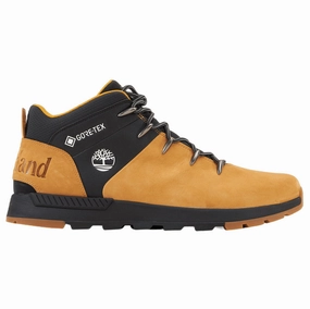 Timberland Sprint Trekker Mid GTX Nubuck Men's Closed-Toe Boots Waterproof House Shoes