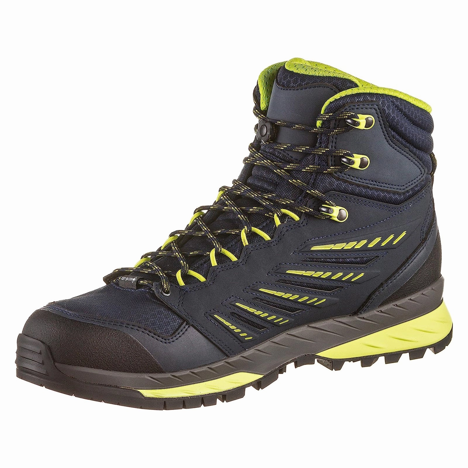 Steel Toe Square Toe Boots Lowa Trek Evo GTX Mid Synthetic Textile Men's Waterproof Hiking Boots