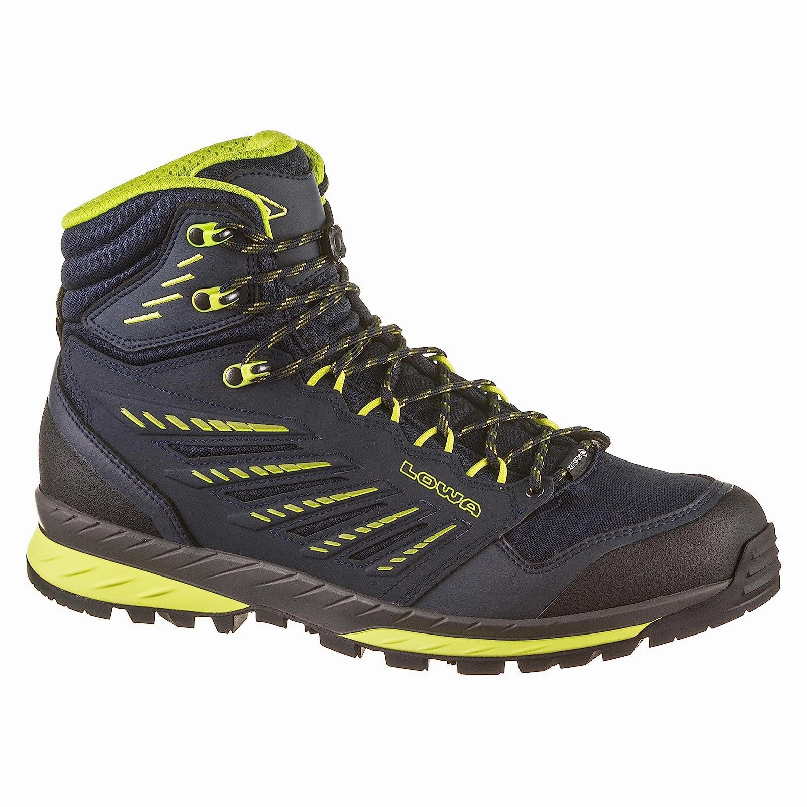 Moon Boots From The Eighties Lowa Trek Evo GTX Mid Synthetic Textile Men's Waterproof Hiking Boots