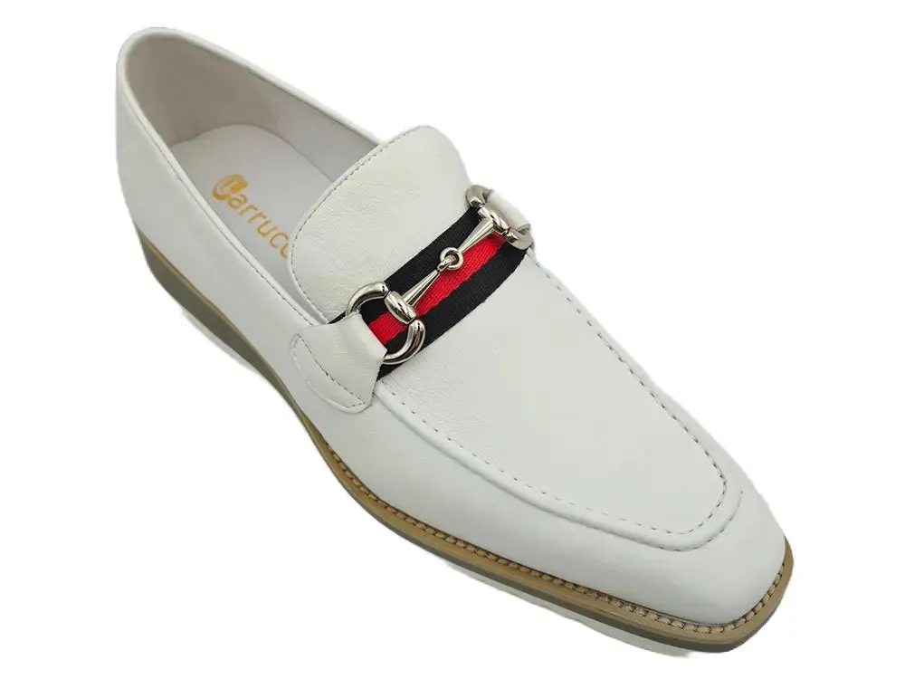 Calfskin Slip-On Horsebit Loafer Loafers With Gold Chain