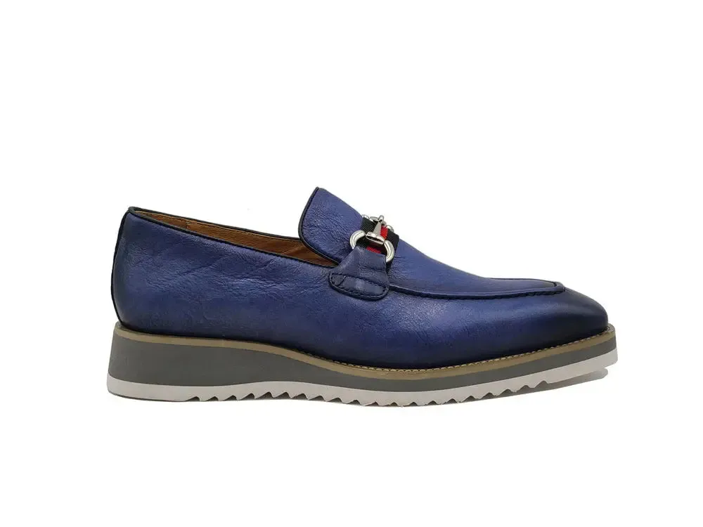 Calfskin Slip-On Horsebit Loafer Stacy Adams Shoes Loafers