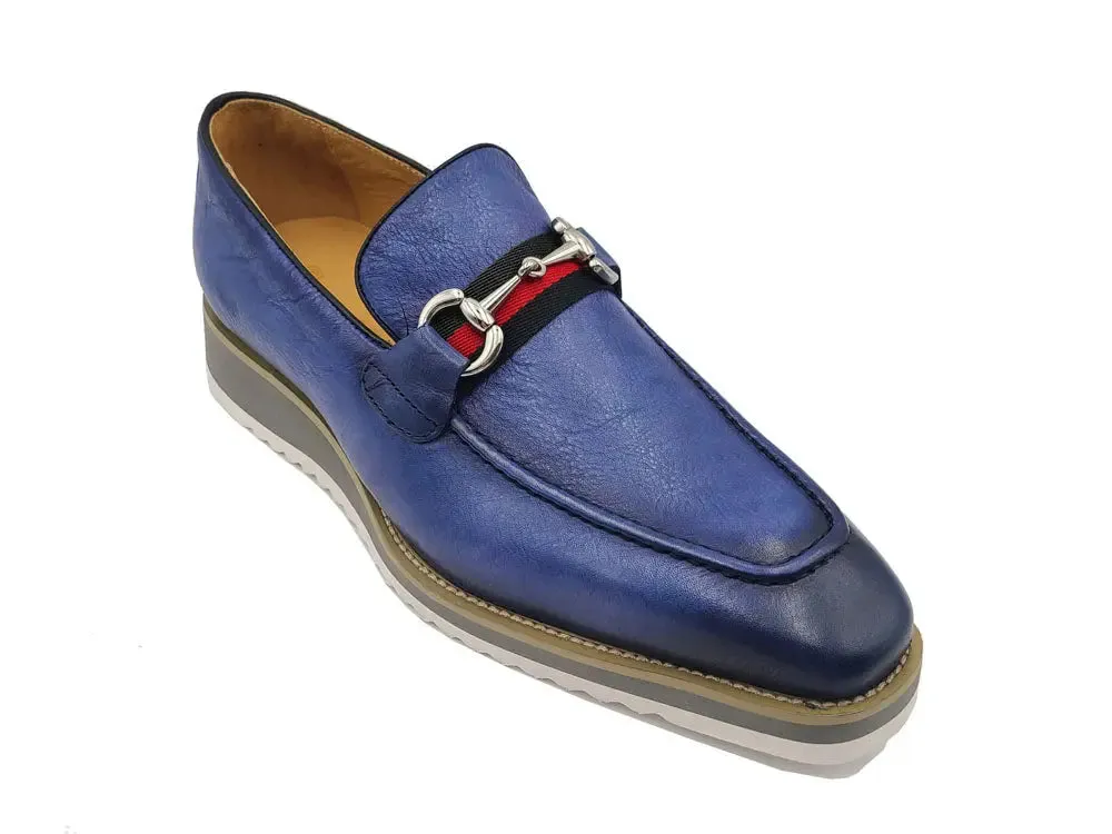 Calfskin Slip-On Horsebit Loafer Dr Martens Penny Loafers