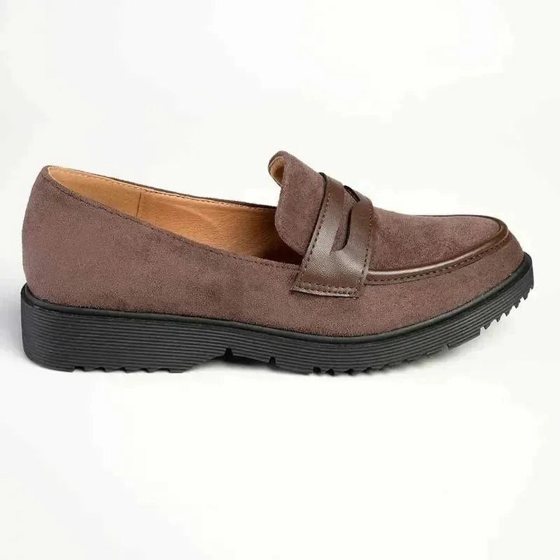 Brogue Shoes Meaning Madison Piper 2 Loafers - Chocolate