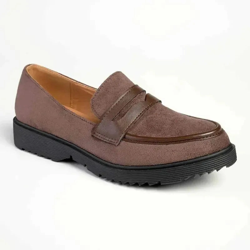 Monolith Brogues Madison Piper 2 Loafers - Chocolate