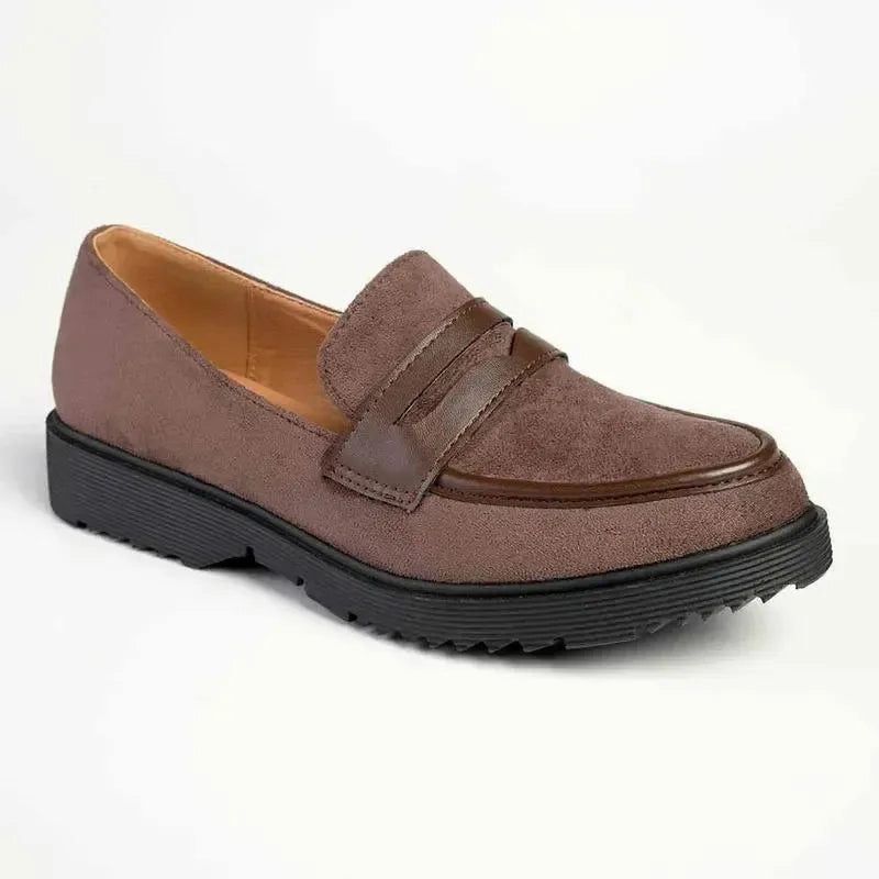 Brogan Or Brogue Madison Piper 2 Loafers - Chocolate