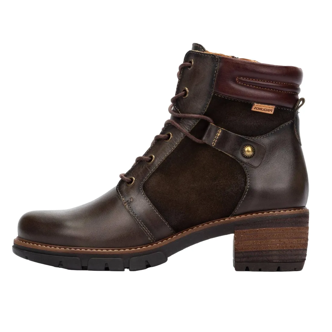 Tough 1 Thick Gum Rubber Slip-on Bell Boots Large Pikolinos Womens Boot W1T-8979C1 Forest