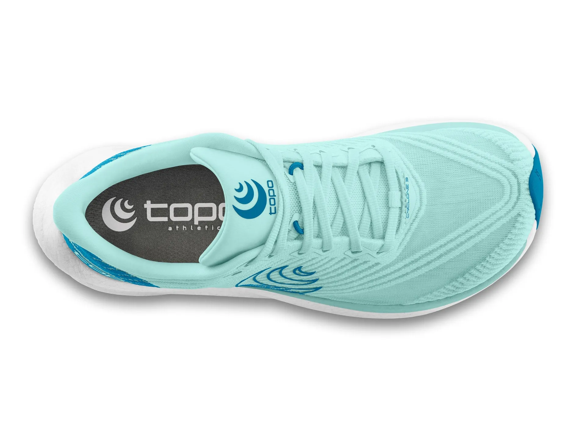 Best Running Shoes For Heavy Runners Topo Athletic | Cyclone 3 | Women's | Sky/Blue