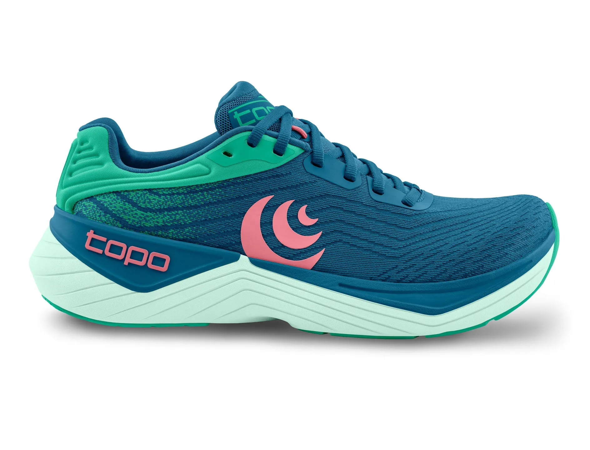 4d Running Shoes Topo Athletic | Ultrafly 5 | Women's | Blue/Aqua